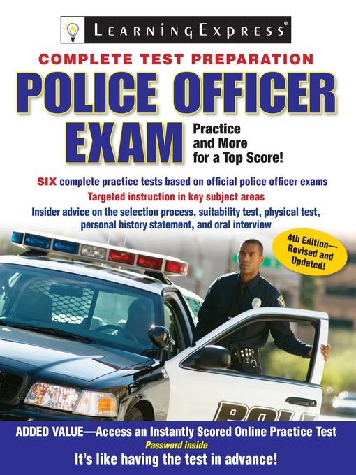 Title details for Police Officer Exam 4e by LearningExpress Editors - Available